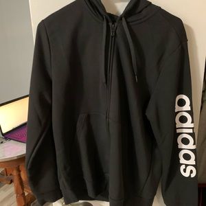 Adidas Zippered Hoodie - never worn!!